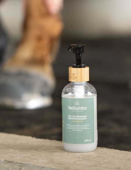 Gel de massage rafraîchissant Nellumbo