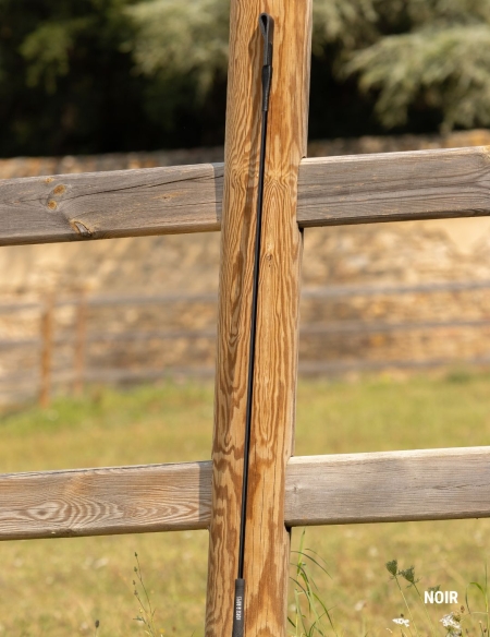 Carrot stick avec poignée antidérapante et embout cuir