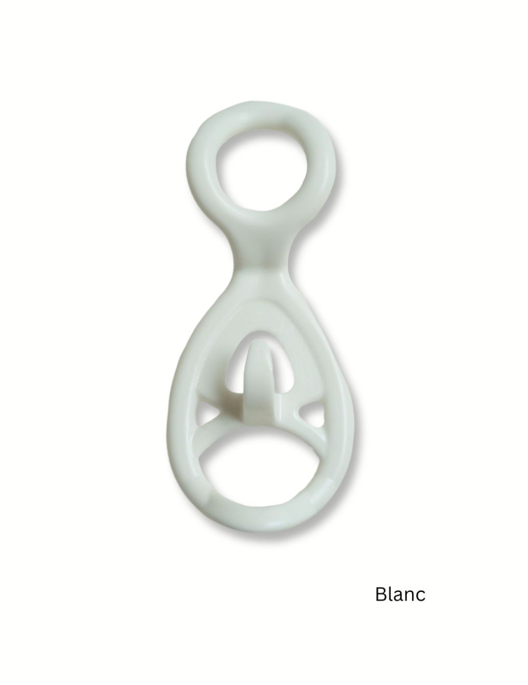 Crochet en plastique pour licol en corde 2