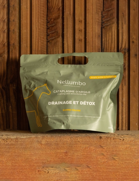 Argile drainage et detox Nellumbo