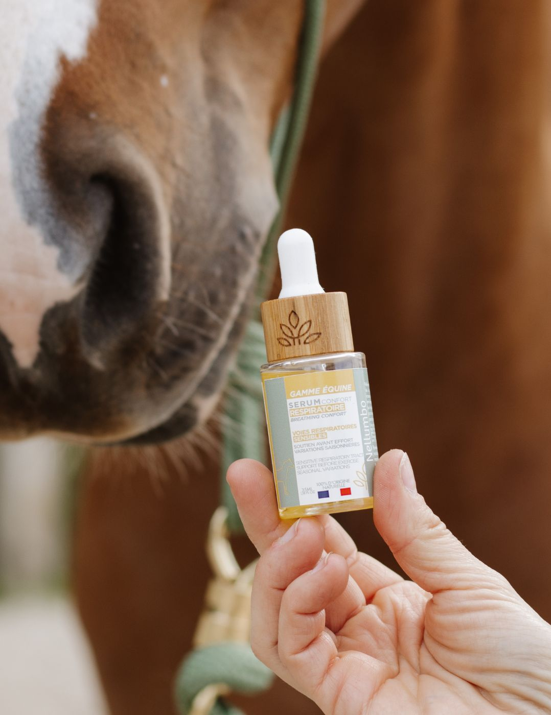 serum soin pour soulager inconfort respiratoire du cheval