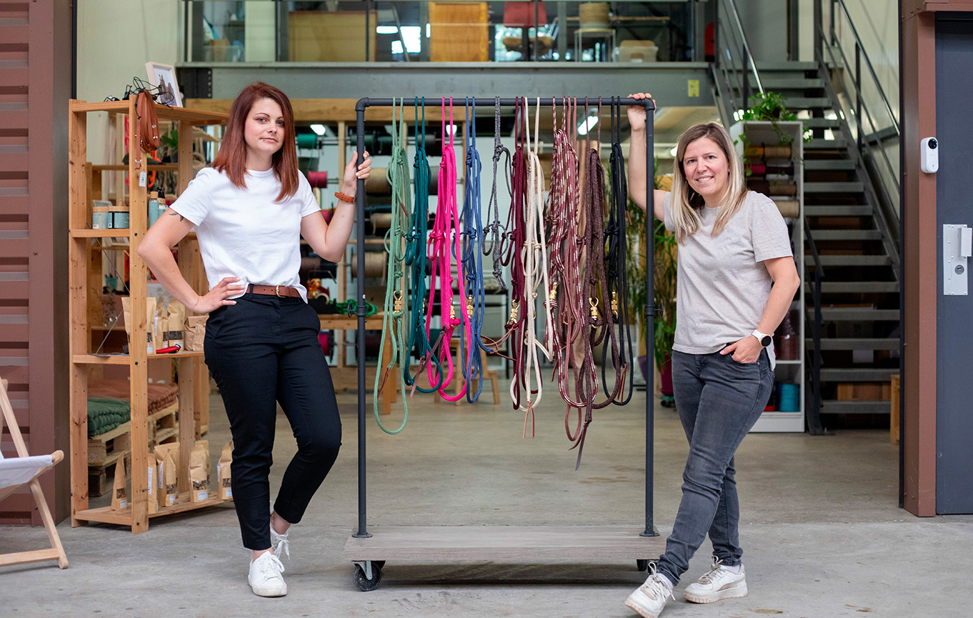 pr&eacute;sentoir cordes atelier