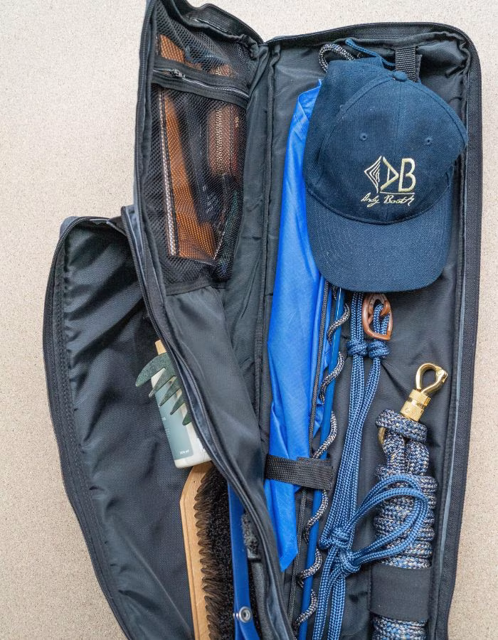 sac horse and ropes contenu