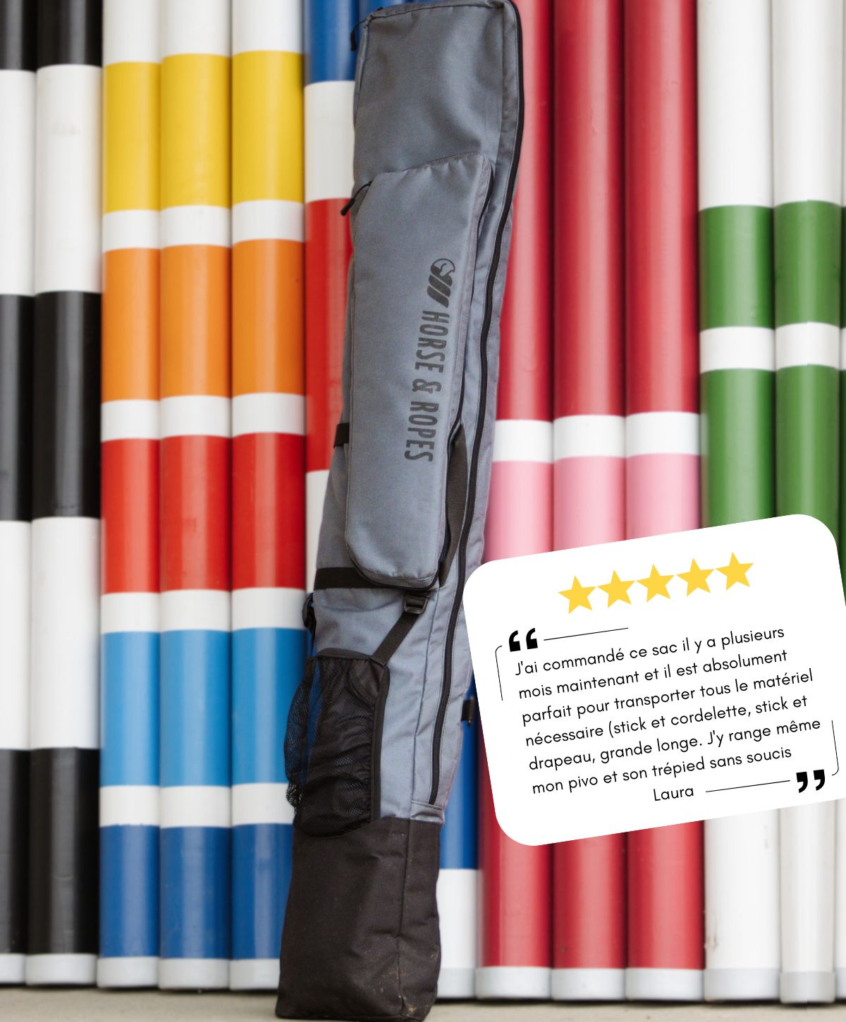 sac horse and ropes avec t&eacute;moignage